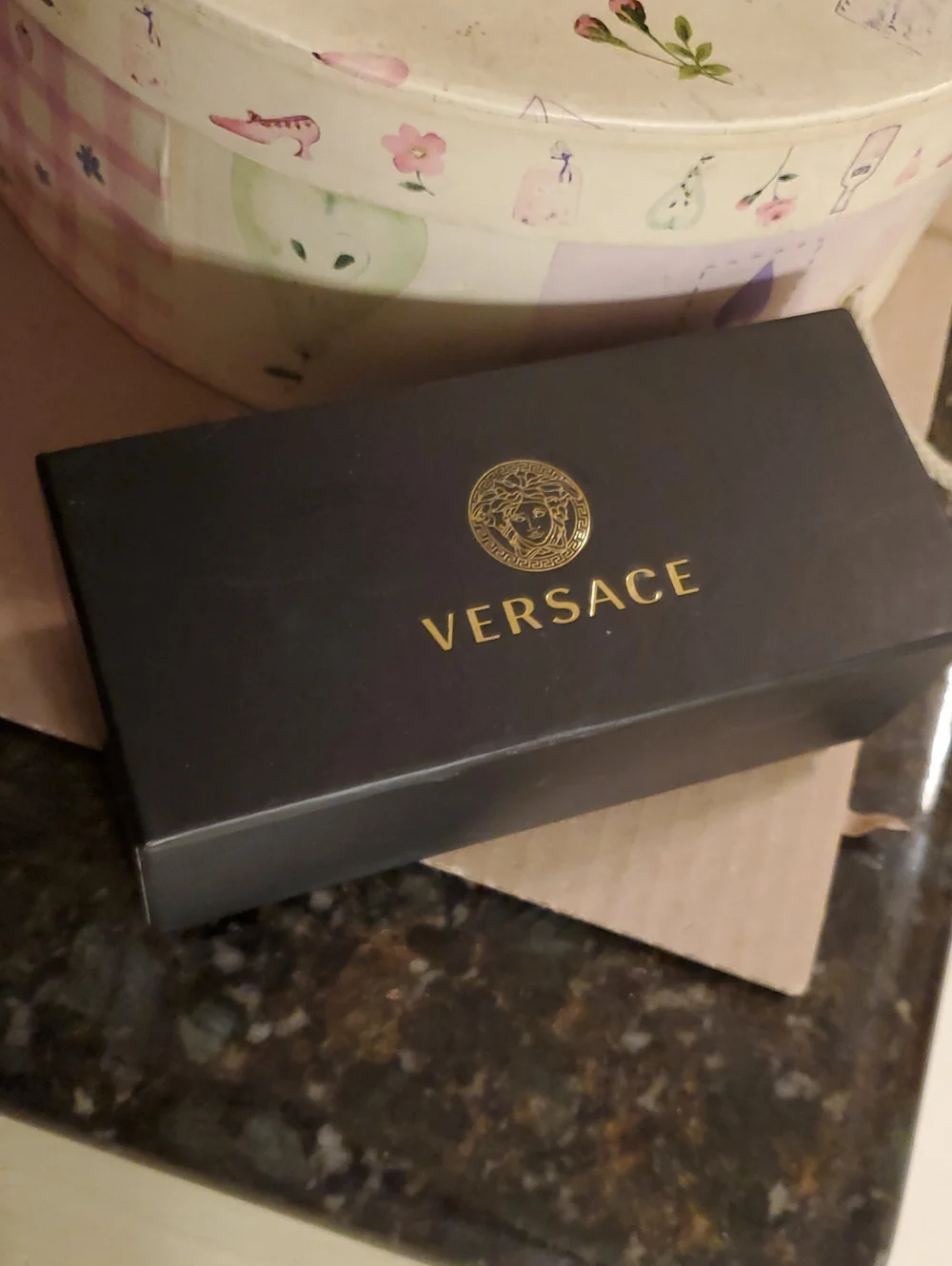 VERSACE EYE GLASSES BOX ONLY